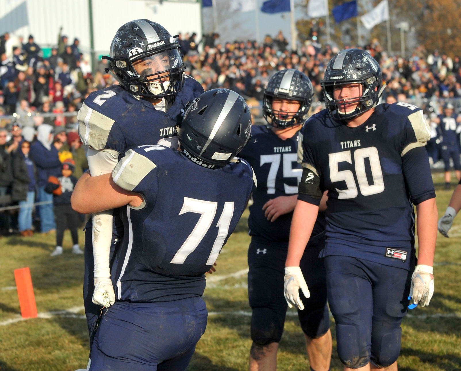 Morrison vs Annawan-Wethersfield in Class 1A football quarterfinal.